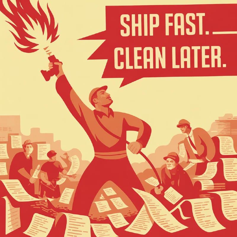 Ship Fast. Clean Later.
